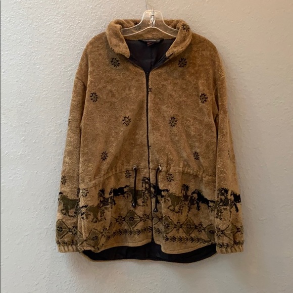 Black diamond jacket - Vintage, size M - Picture 7 of 8